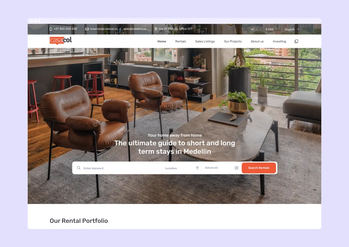 Casacol project preview